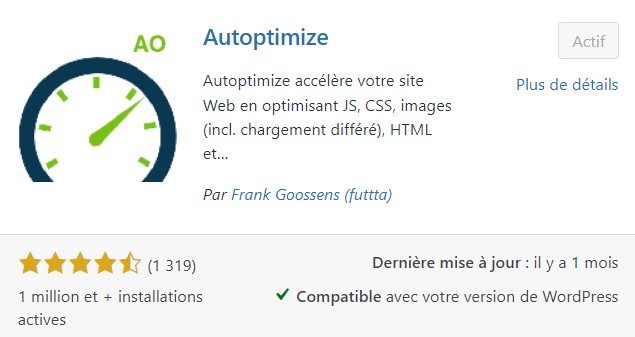 autoptimize plugin