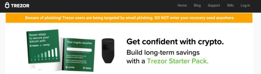 trezor interface