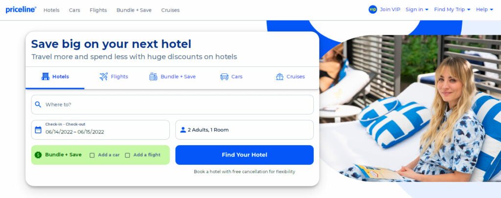 priceline interface