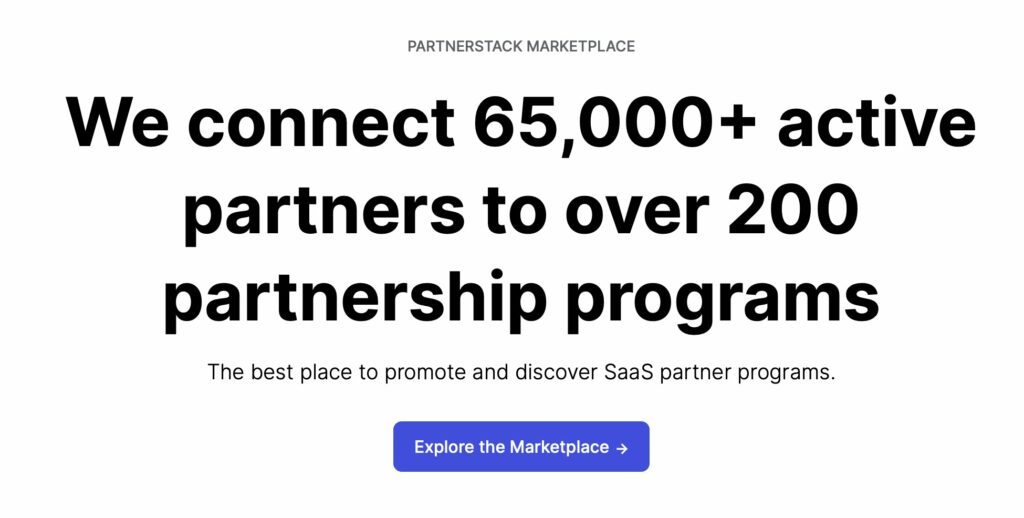 partnerstack platform