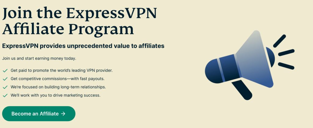 expressvpn affiliation