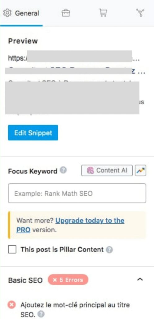 score seo wordpress rank math