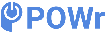 powr io logo