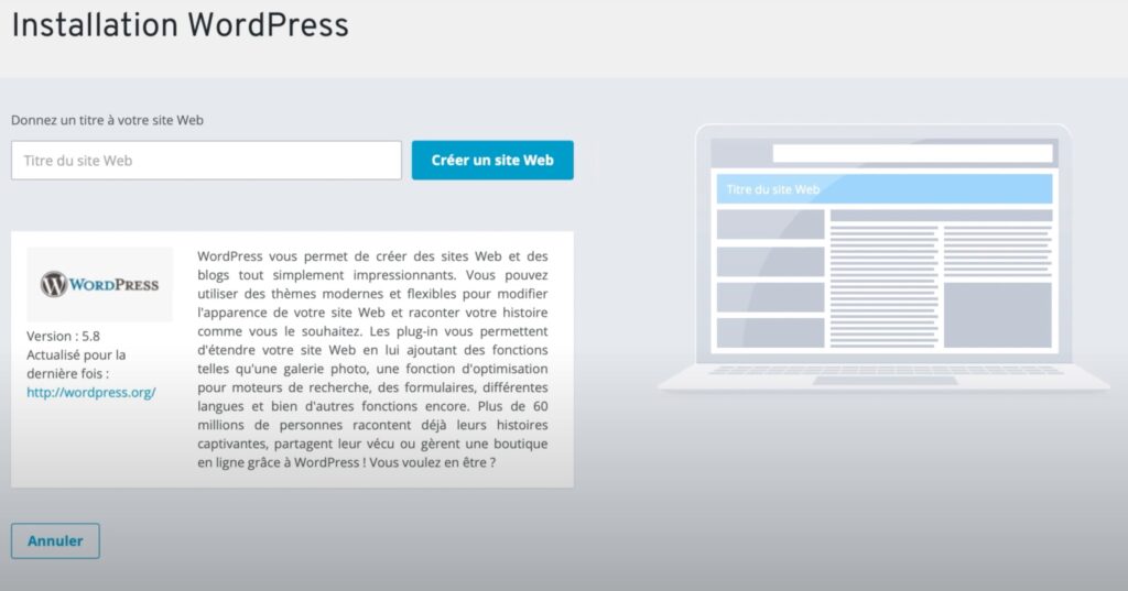 wordpress ionos installation