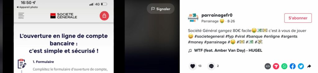 tiktok affiliation