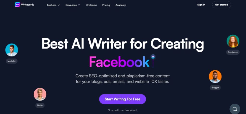 copywriting software writesonic